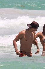 JESSICA ALBA and Danny Ramirez Pack on PDA at a Beach in Miami 05/25/2026