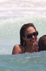 JESSICA ALBA and Danny Ramirez Pack on PDA at a Beach in Miami 05/25/2026