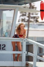 JESSICA BELKIN and Noah Beck Shooting Scenes for Baywatch in Los Angeles 05/28/2026