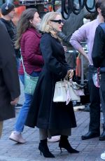 JESSICA CHASTAIN on the Set of Minivan at Wall Street in Manhattan 05/04/2026
