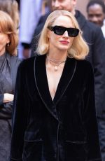 JESSICA CHASTAIN on the Set of The Off Weeks in New York 05/07/2026