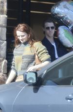 JOEY KING and Steven Piet Picking up Birthday Balloons at Gelson