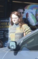 JOEY KING and Steven Piet Picking up Birthday Balloons at Gelson