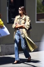 KAIA GERBER in a Trench Coat Out and About in New York City 05/07/2026