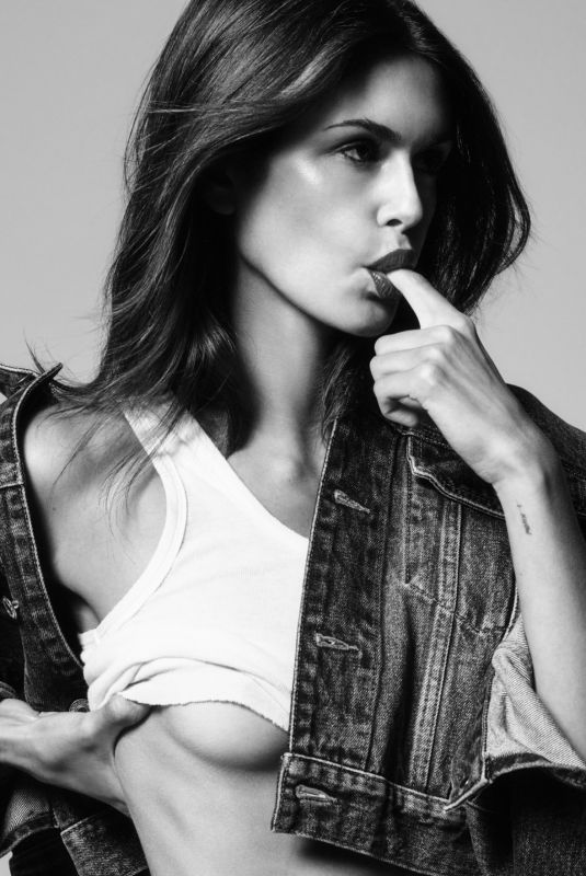 KAIA GERBER - Short/Cuts Photoshoot for RE/DONE, May 2026
