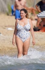 KELLY BROOK and Jeremy Parisi at a Beach in Saint-Tropez 05/28/2026