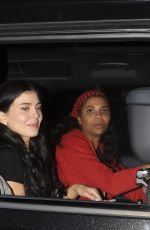 KENDALL and KYLIE JENNER, Jacob Elordi and Timothee Chalamet Leaves Michael Rubin