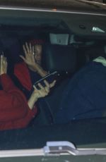 KENDALL and KYLIE JENNER, Jacob Elordi and Timothee Chalamet Leaves Michael Rubin