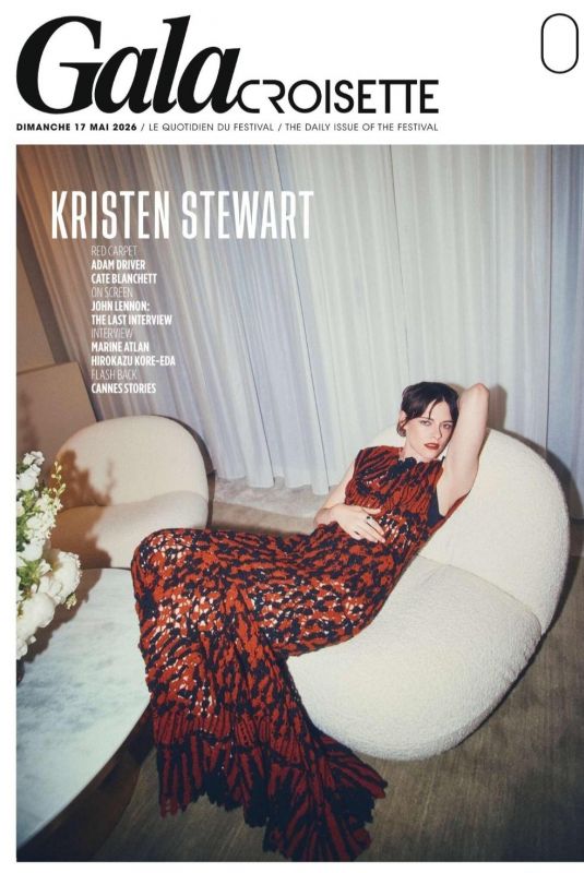 KRISTEN STEWART for Gala Croisette, May 2026