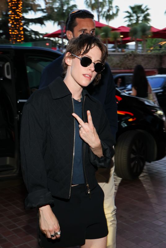 KRISTEN STEWART Leaves Majestic Hotel in Cannes 05/16/2026