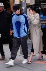 KYLIE JENNER and Timothee Chalamet Arrives at Fear of 13 on Broadway in New York City 05/03/2026