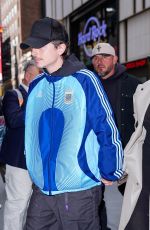 KYLIE JENNER and Timothee Chalamet Arrives at Fear of 13 on Broadway in New York City 05/03/2026