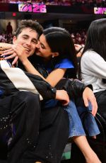 KYLIE JENNER and Timothee Chalamet at Game 4 of NBA Eastern Conference Finals in Cleveland 05/25/2026