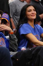 KYLIE JENNER and Timothee Chalamet at Knicks-Cavs Game 4 in Rocket Arena in Cleveland 05/25/2026
