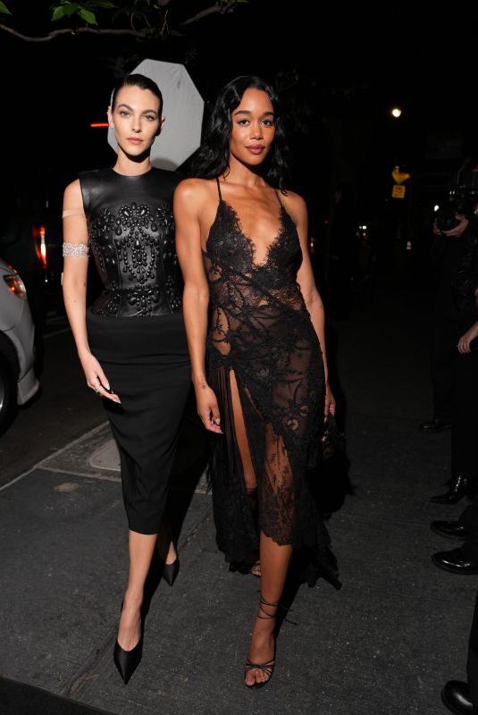 LAURA HARRIER at Saint Laurent Met Gala After-Party at People