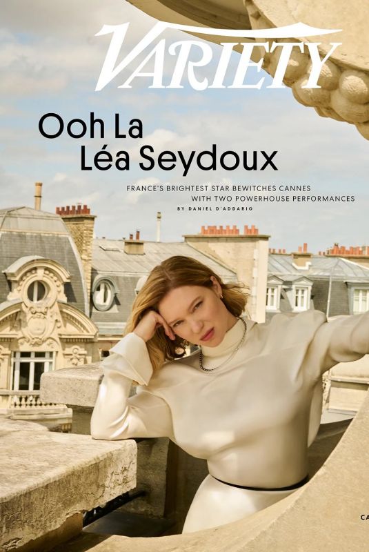 LEA SEYDOUX for Variety – Cannes 2026 Issue