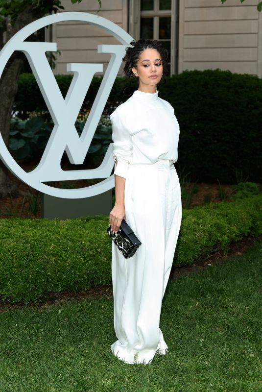 LENA MAHFOUF at Louis Vuitton 2027 Cruise Collection Show in New York City 05/20/2026
