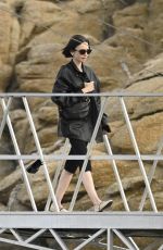 LILY COLLINS Takes a Lunch Break on the Set of Emily in Paris at Mykonos in Greece 05/23/2026