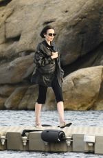 LILY COLLINS Takes a Lunch Break on the Set of Emily in Paris at Mykonos in Greece 05/23/2026