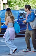 LILY JAMES Out and About in London 05/11/2026
