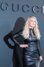 LINDSAY LOHAN at GUCCI Cruise 2027 Fashion Show at Times Square in New York City 05/16/2026