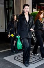 LIU YIFEI at Louis Vuitton 2027 Cruise Collection Show in New York City 05/20/2026