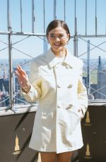 LUKITA MAXWELL at Empire State Building to Celebrate Season Three of Shrinking in New York 05/01/2026