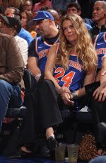 MAGGIE ROGERS at New York Knicks vs Cleveland Cavaliers Game at Madison Square Garden in New York 05/19/2026