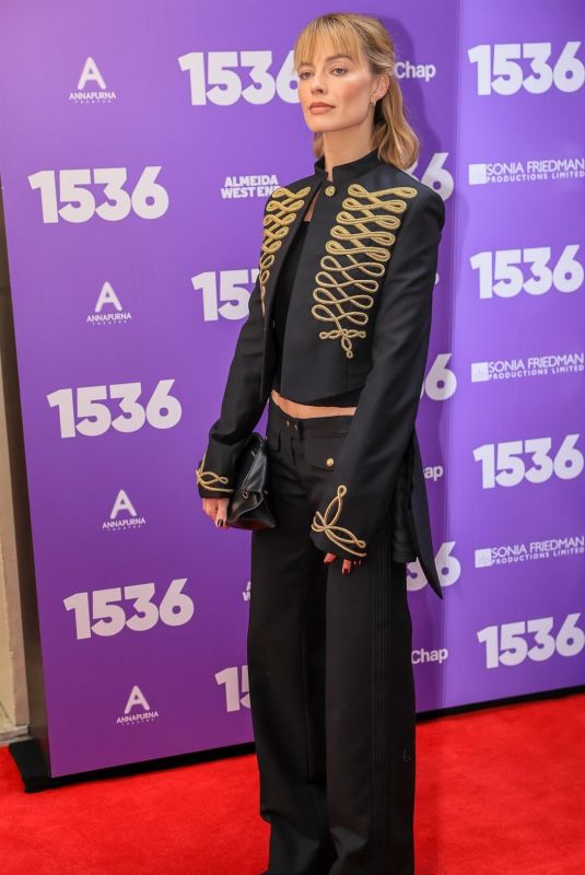 MARGOT ROBBIE at Opening Night of West End in London 05/12/2026