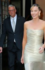 MARGOT ROBBIE Leaves Her Hotel Before 2026 Met Gala in New York City 05/04/2026