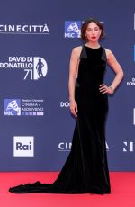 MATILDA DE ANGELIS at 71st David Di Donatello in Rome 05/06/2026