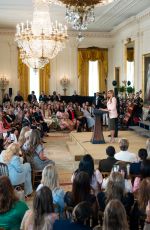 MELANIA TRUMP at a Military Mother