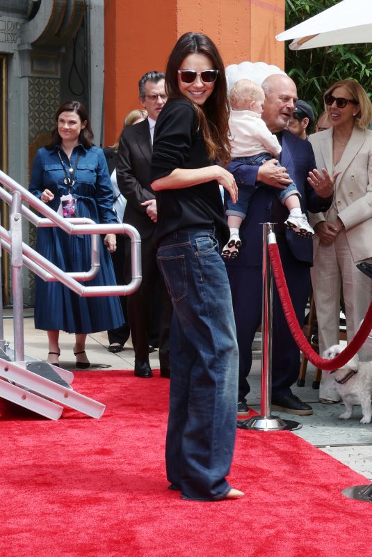 MILA KUNIS at Glenn Close’s Hand and Footprint Ceremony at TCL Chinese Theater in Hollywood 05/01/2026