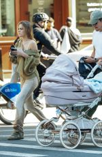 MILLIE BOBBY BROWN and Jake Bongiovi Out with Their Daughter in New York City 05/12/2026