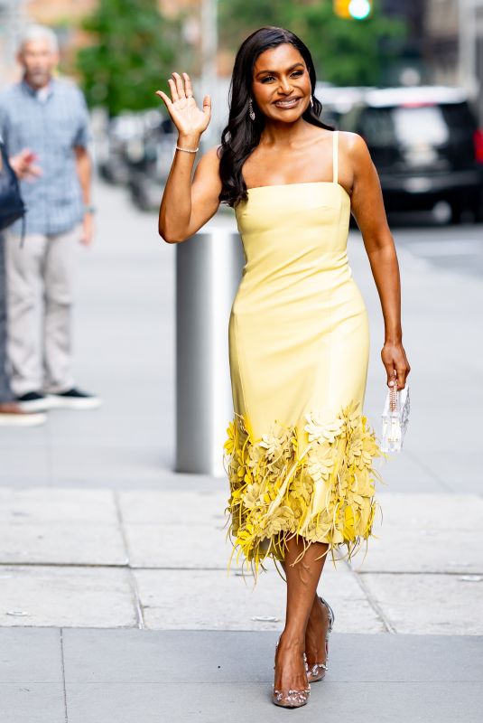 MINDY KALLING Leaves ABC Studios in New York City 05/27/2026