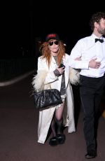 NATASHA LYONNE and Matthew Avedon Night Out in Cannes 05/17/2026