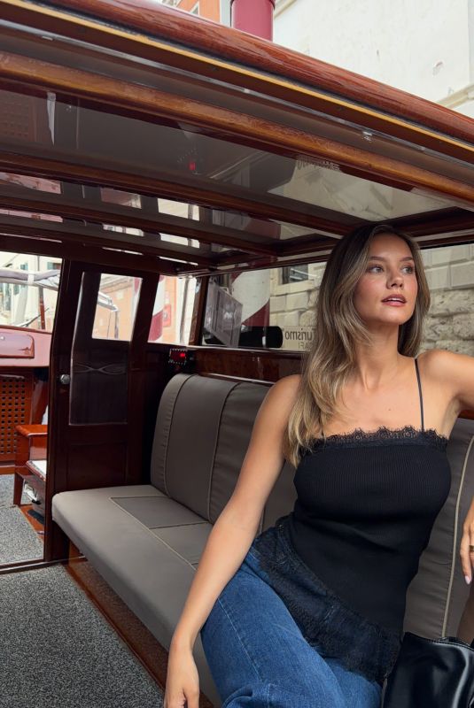 NICOLA CAVANIS Promotes Liu Jo Luxury Fashion Brand in Venice 05/21/2026
