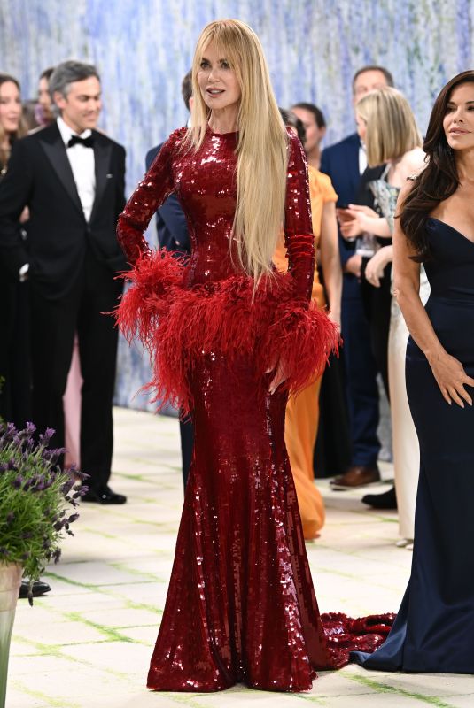 NICOLE KIDMAN at 2026 Met Gala Celebrating Costume Art at Metropolitan Museum of Art in New York City 05/04/2026