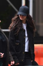 NINA DOBREV Takes Her Dog for a Walk in New York City 05/06/2026
