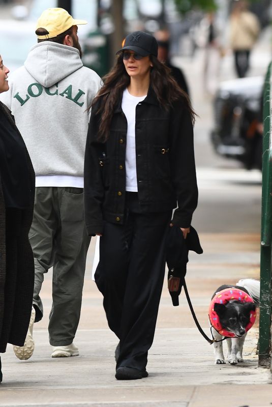 NINA DOBREV Takes Her Dog for a Walk in New York City 05/06/2026