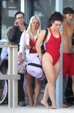 OLIVIA DUNNE on the Set of 
