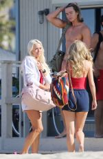 OLIVIA DUNNE on the Set of 