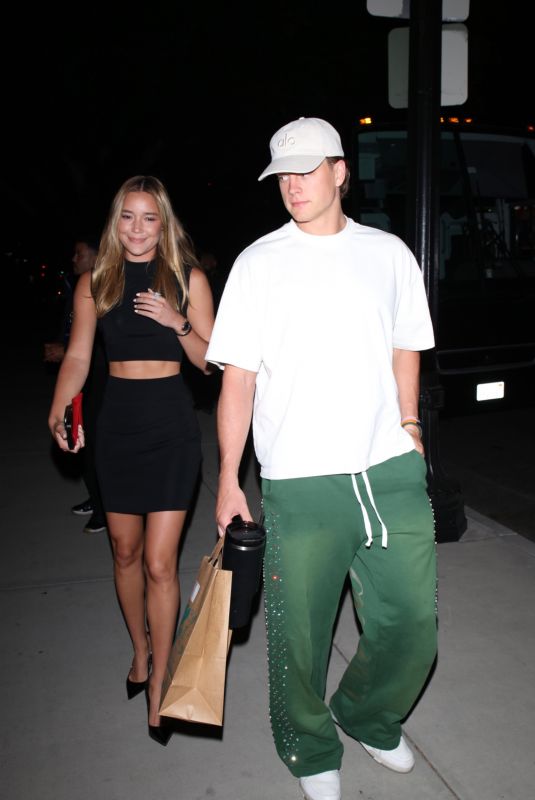 OLIVIA PONTON and Joe Burrow Night Out in Hollywood 04/29/2026