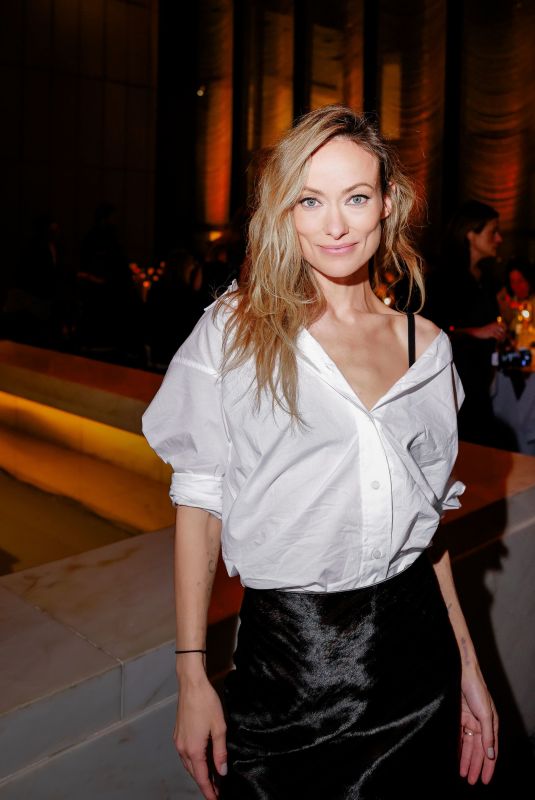 OLIVIA WILDE at La Ligne 10th Anniversary Dinner in New York City 05/07/2026