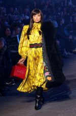 PARIS HILTON at GUCCI Cruise 2027 Fashion Show at Times Square in New York City 05/16/2026