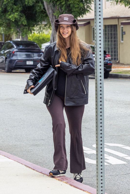 Pregnant BARBARA PALVIN Stops by a Card Collection Shop in Burbank 05/26/2026