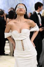 RACHEL ZEGLER at 2026 Met Gala Celebrating Costume Art at Metropolitan Museum of Art in New York City 05/04/2026