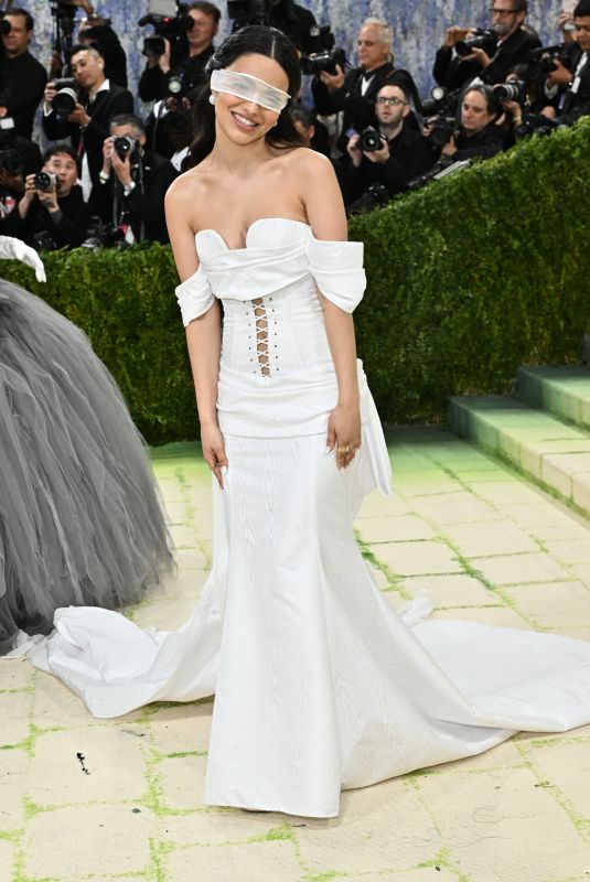 RACHEL ZEGLER at 2026 Met Gala Celebrating Costume Art at Metropolitan Museum of Art in New York City 05/04/2026