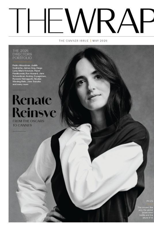 RENATE REINSVE in The Wrap - The Cannes Issue, May 2026