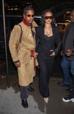 RIHANNA and $AP Rocky Celebrates Mother